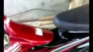 Suzuki Raider R150 2009 model with DBS pipe