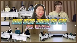 Run BTS! 2020 - EP.124 (PD, Writer) REACTION
