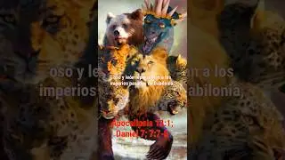 La CONEXIÓN entre las BESTIAS del libro de Daniel y Apocalipsis #Shorts