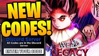 *NEW* ALL WORKING CODES FOR Weak Legacy IN JULY 2023! ROBLOX Weak Legacy CODES