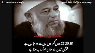 Shadi main Rasoomat. bayan by Dr Israr Ahmed Sahib. 