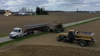 Covering lots of Acres FAST Spreading Fertilizer