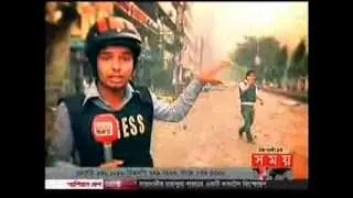 Somoy TV Daring LIVE Reporting On Hefajat-e Islam Bangladesh (Ramim Hasan's Exclusive)