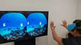 Vive Focus Hand Gesture Recognition - Preview