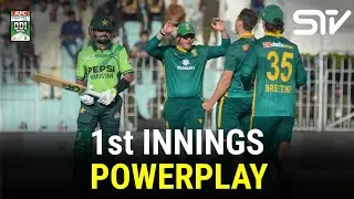 1st Innings Powerplay | Pakistan vs South Africa ODI Series 2025 | 2nd ODI | PCB | M3U13
