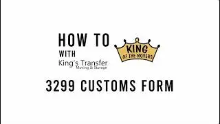 How to Fill Out Form 3299 (Step-by-Step) | Moving from Canada to the U.S. 🇨🇦➡️🇺🇸