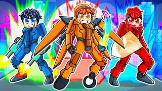 Having an OP TRANSFORMERS FAMILY in Roblox!