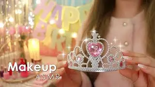 ASMR Doing Your Party Makeup👑 (Roleplay)