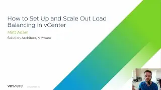 How to Set Up and Scale Out Load Balancing in vCenter