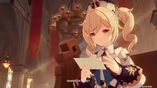 Genshin impact: Animated scene (dream of wind and flowers)