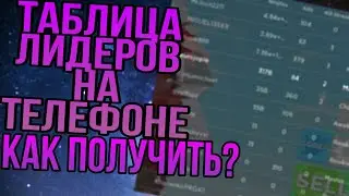 КАК ОТКРЫТЬ ТАБЛИЦУ ЛИДЕРОВ В РОБЛОКС -ФРЕШ-