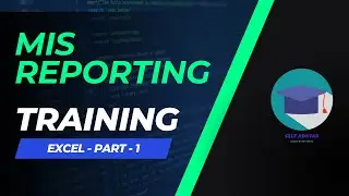 MIS Reporting in Excel - Part-1 - Learn Management Information System Step by Step in Excel  #excel