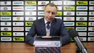 Пресс-конференция Главного тренера  ХК 