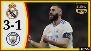 REAL MADRID VS MANCHESTER CITY HIGHLIGHTS