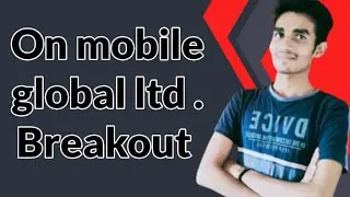 On mobile global ltd अब होगा इसमें धमाका 💥stock market #shorts
