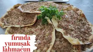 FIRINDA YUMUŞAKCIK LAHMACUN NASIL YAPILIR?💯 PÜF NOKTALARI İLE