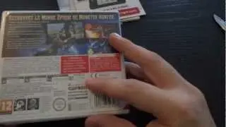 Déballage Monster Hunter 3 Ultimate sur 3ds