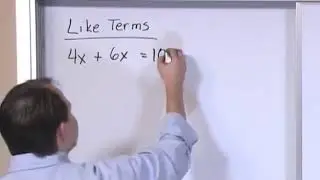Pre-Algebra_Lesson 22_Adding And Subtracting Expressions Part 1