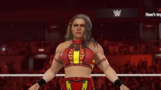 WWE 2K24 - Bianca BelAir and Lash Legend VS Arianna Grace and Jordynne Grace