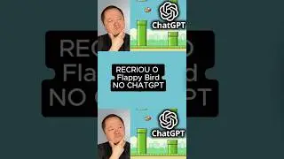 RECRIOU O FLAPPYBIRD NO CHATGPT