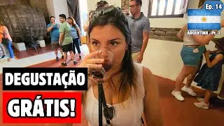 DEGUSTAÇÃO DE VINHOS GRÁTIS NA ARGENTINA