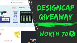 DesignCap Graphic Design Tool 5 Premium Subscription Giveaway