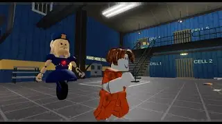 POLICE GIRL! BARRY 2 PLAYER ESCAPE PRISON V2! roblox Gameplay Walkthrough No Death 4K