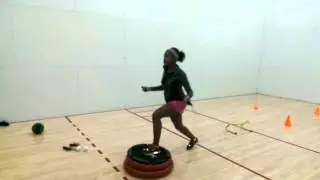 Andrea TK360 Tennis - Split Rope Stability Lunge
