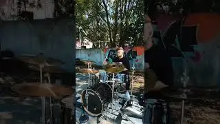 Nowhere To Go 🤘🔥 #drums #drumcover #drummer #andrewdovgalo #badomens