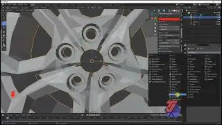 modeling 3d alloy wheels in blender