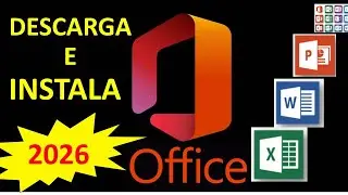 Como descargar e instalar  Office 2024  ✅ de manera legal y seguro 2026