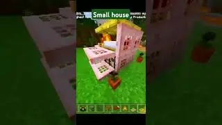 Small minecraft house #minecraft #shorts #short #minecraftbuilding #minecraftshorts #tutorial