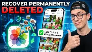 🆘 RECOVER Permanently Deleted Photos on iOS (iPhone/iPad) ✅ WITHOUT iCloud Backup Tutorial