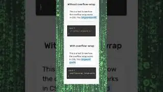 CSS Tutorial: How to Wrap a Text 