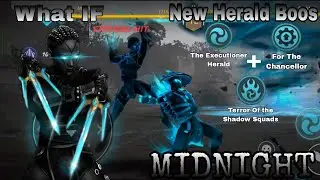 WHAT IF- New Herald Boss Midnight💀 Vs Shang | Dynasty chapter-1 | Shadow fight arena ⚔️