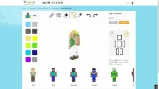 Using Tynker's Skin Editor