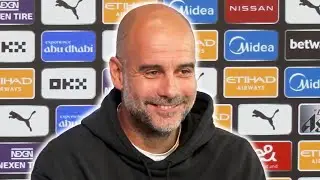 'The players LOVE ME SO MUCH! They ADORE ME!' | Pep Guardiola EMBARGO | Man City v Fulham