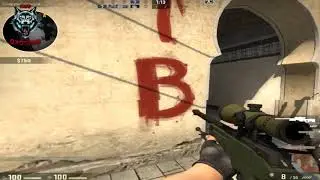 Момент с CS GO! Клатч 1х5 с AWP (-6)