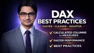 DAX Best Practices Explained 🚀 | Power BI Performance Boost Guide