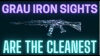 Grau has the CLEANEST iron sights in Warzone!