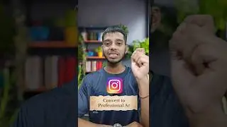 Make Professional Ig Account 😱 | #instagram #shorts #shortvideo #short #ig