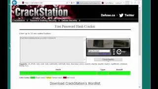 Security+5e Lab12-1: Use an Online Rainbow Table Cracker