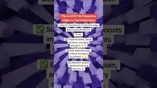 This Is 5000 Hz Frequency Helps To Fight Infections