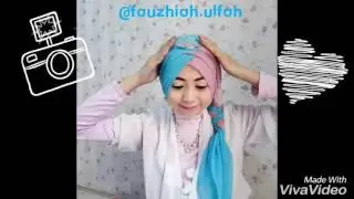 Tutorial Hijab Pesta / Wisuda / Idul Fitri