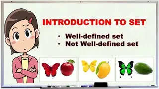 INTRODUCTION TO SET|WELL-DEFINED AND NOT WELL-DEFINED SET|GRADE 7 QUARTER 1 MODULE 1 WEEK 1