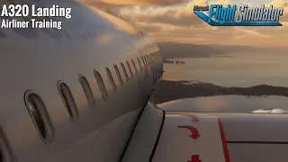 A320 Landing - Airliner Training - Airbus A320neo - Microsoft Flight Simulator