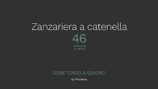 Come si installa una zanzariera verticale a catena con cassonetto