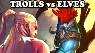 Trolls vs Elfs или Тролли против Эльфов