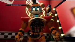 Gregory Hides Inside Glamrock Freddy