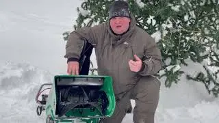 Лучший снегоуборщик для дома и дачи. Caiman Go 22CE 